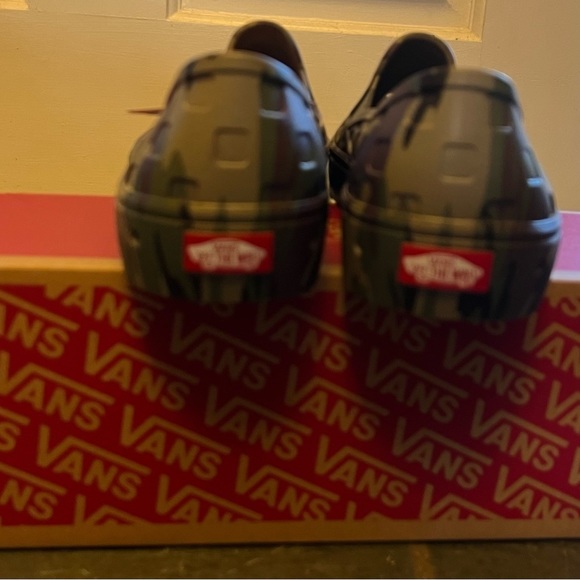 VANS Camo Slip On Trk Shoes VN0A5HF8CMA - Picture 2 of 6